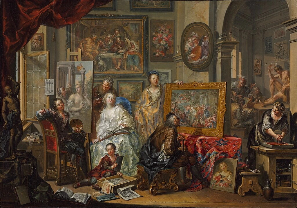Nello studio del pittore - Cleveland Museum of Art